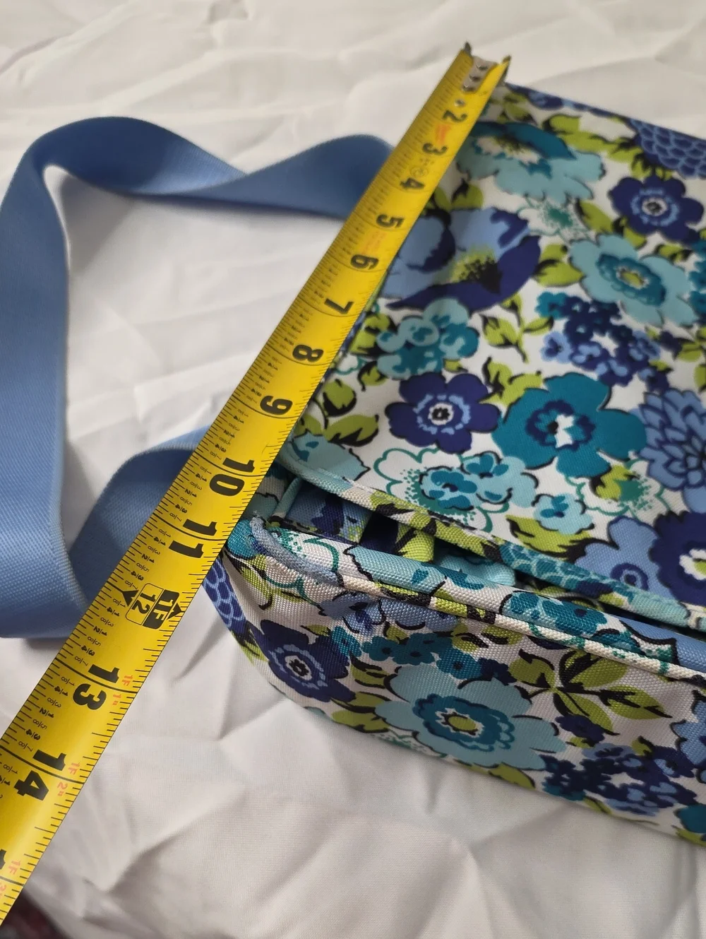 Vera Bradley‎ Blueberry Blooms Crossbody Messager Bag